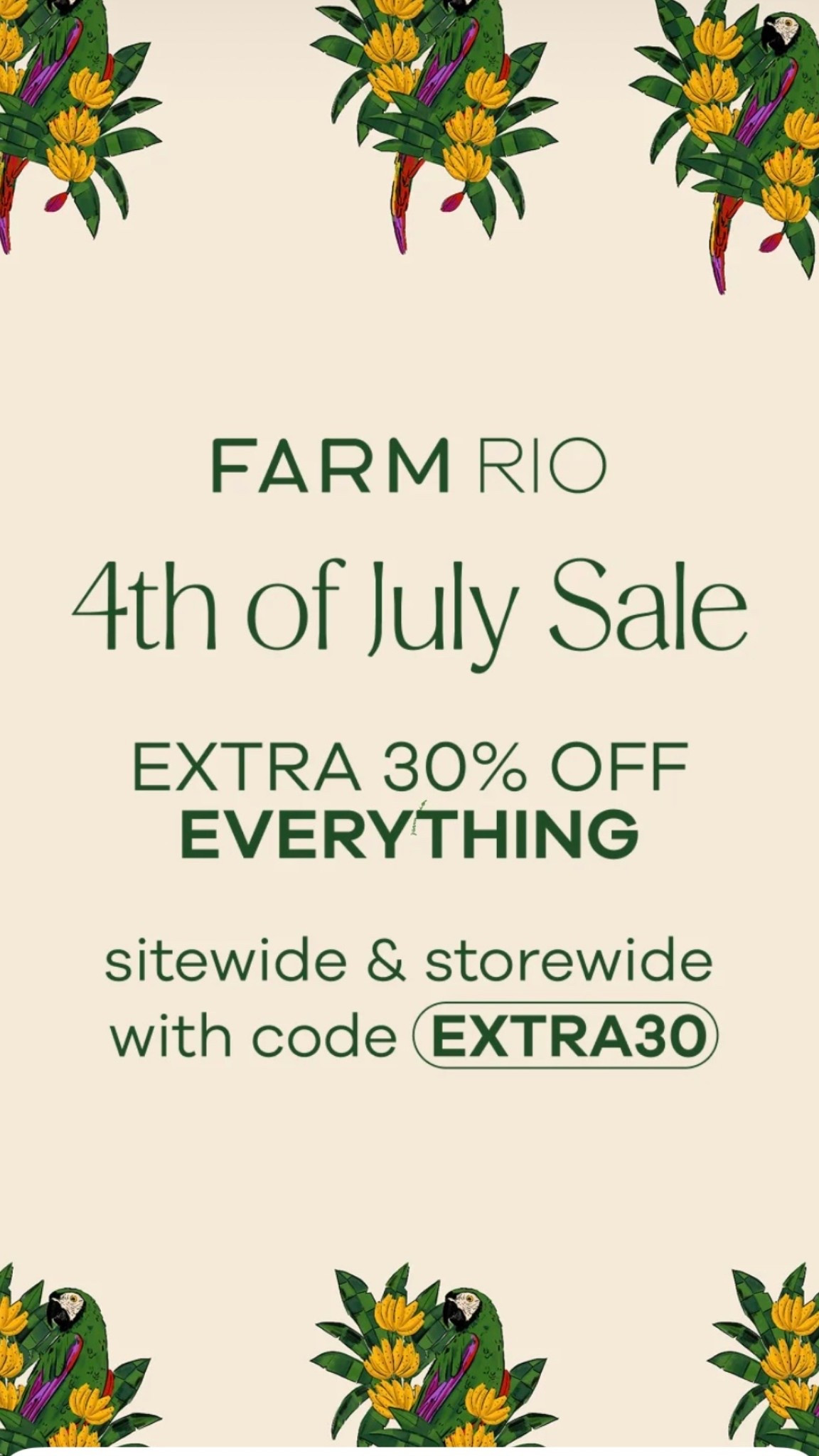 Farm Rio SALE! ☀️✨

#LTKWedding #LTKSaleAlert #LTKSeasonal