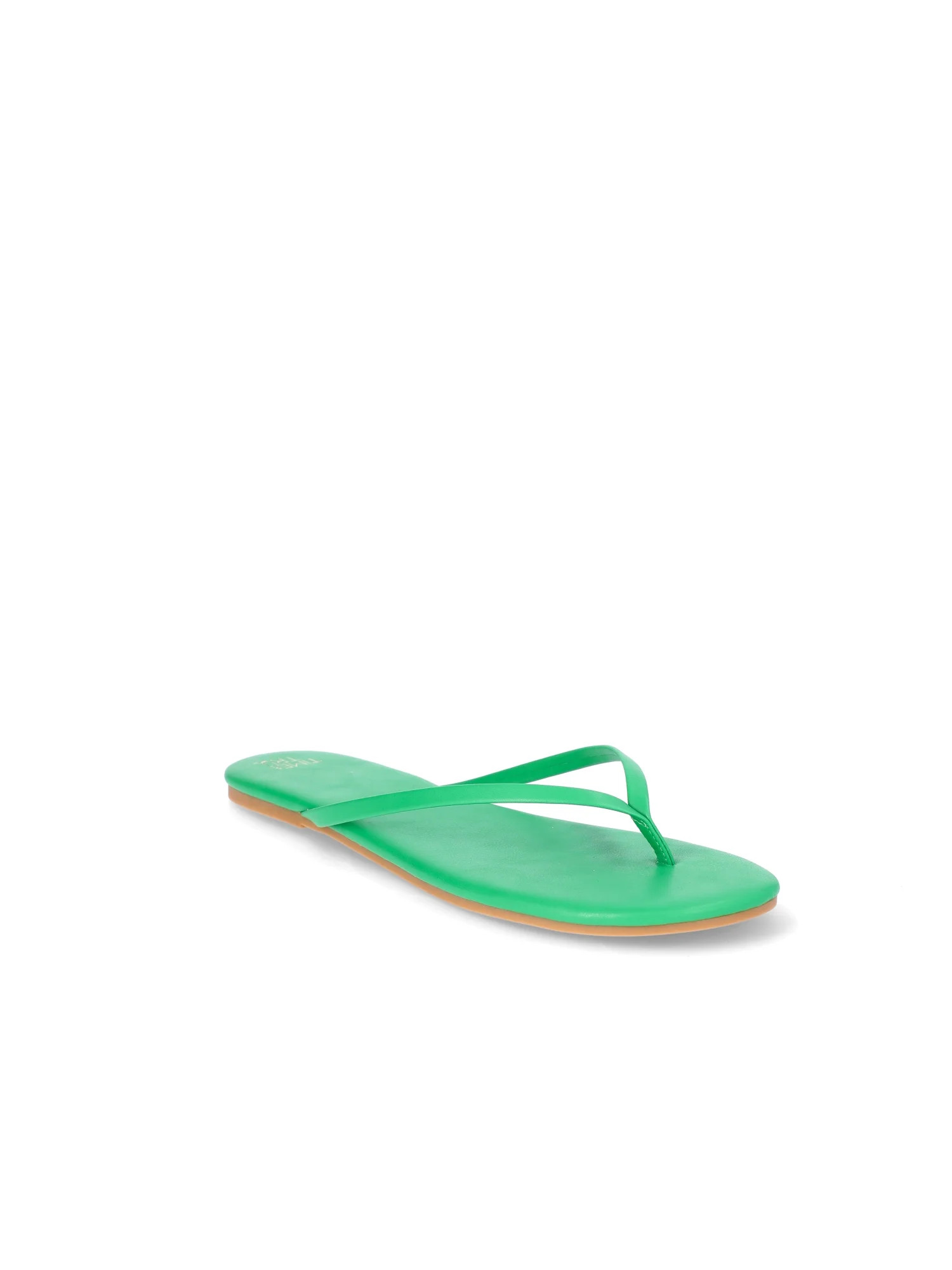Time and Tru Women's Barely There Sandals, Wide Width Available | Walmart (US)