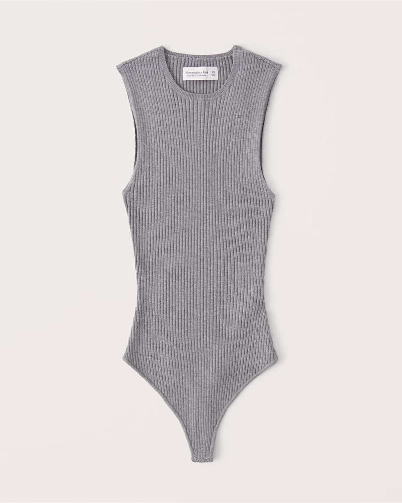 LuxeLoft Ribbed Bodysuit | Abercrombie & Fitch (US)