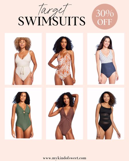 Target swimsuits are 30% off. They are so flattering and I always reach for the orange leaf suit for my pool days. 

#LTKSaleAlert #LTKStyleTip #LTKSwim