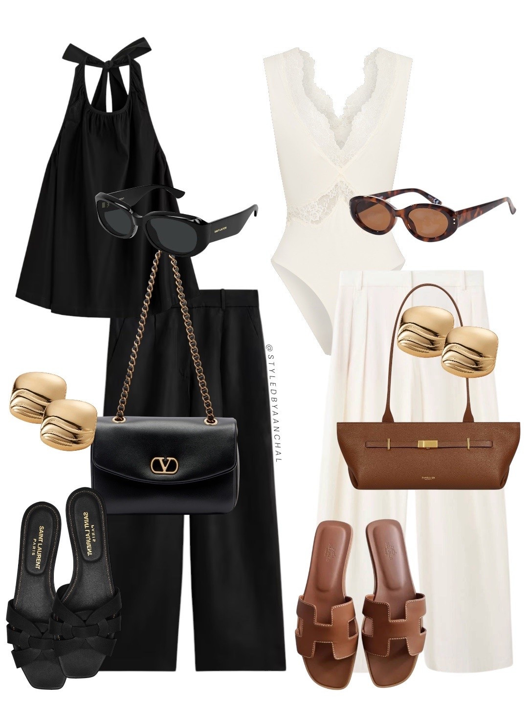 All black or cream with camel accessories 🖤🤎Which outfit do you prefer?

#LTKsummer #LTKmodest #LTKdatenight