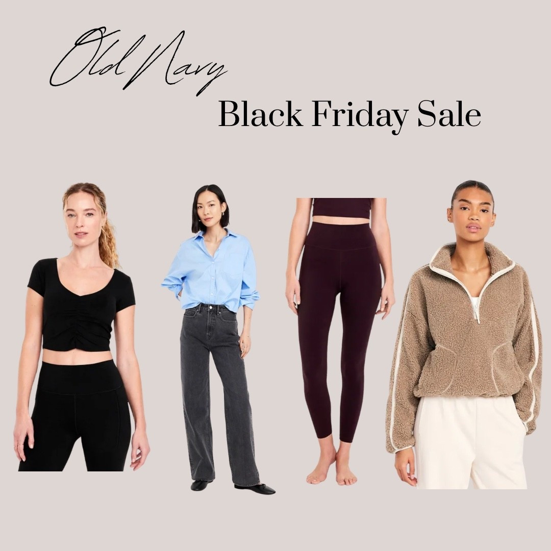 Old Navy’s Black Friday Sale is happening now! #oldnavy #blackfriday #sale 

#LTKHoliday #LTKSaleAlert #LTKCyberWeek
