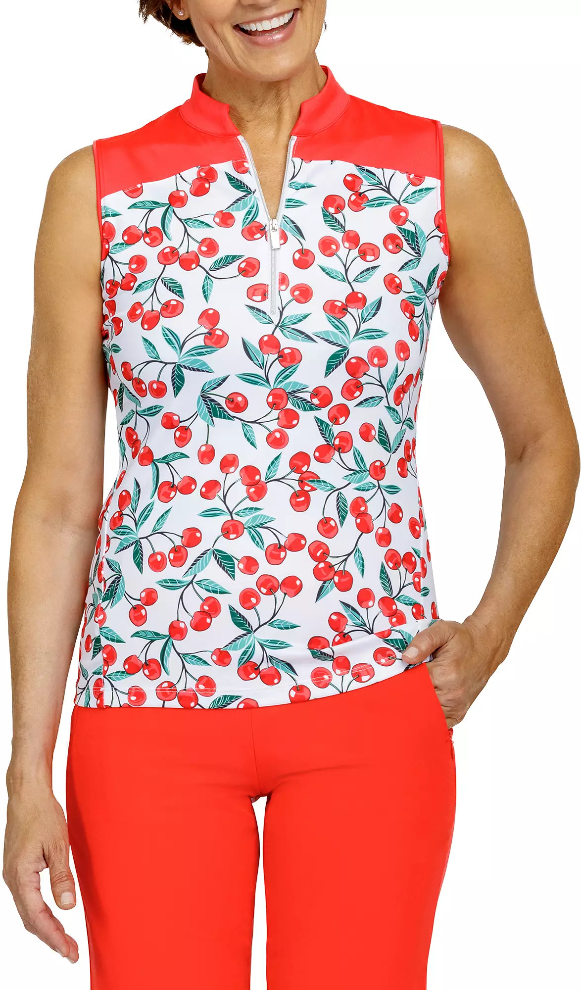 Tail Women's Sleeveless 1/4 Zip Marion Golf Polo | DICK'S Sporting Goods