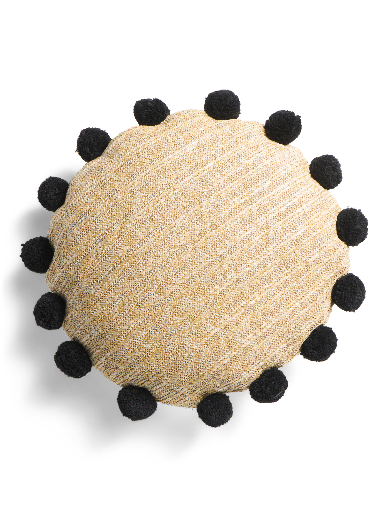 Indoor Outdoor Pom Pom Pillow | TJ Maxx