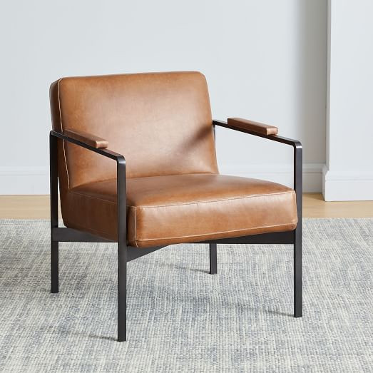Highline Leather Chair | West Elm (US)