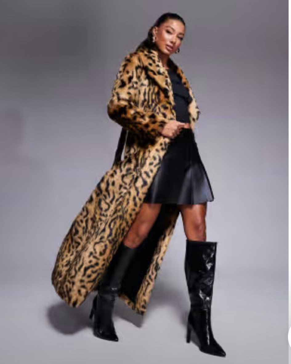 maxi faux fur coat in leopard print purrr ✨

#LTKBeauty #LTKStyleTip #LTKSeasonal