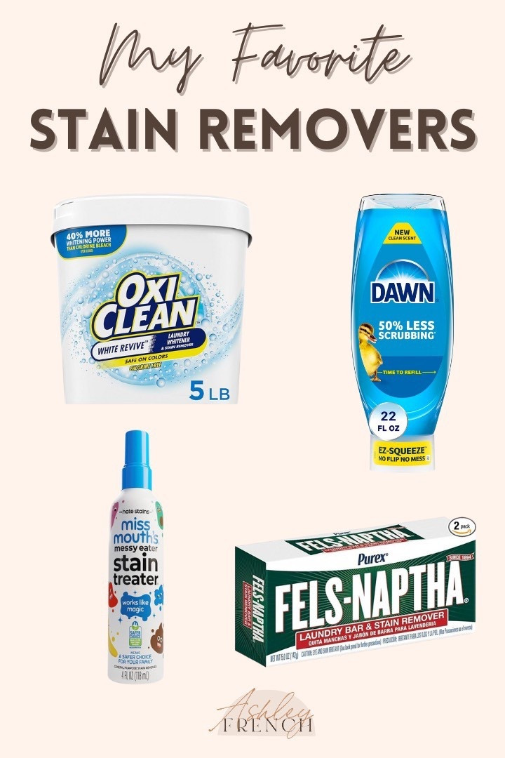 My favorite stain removers! 

#LTKHome #LTKSaleAlert #LTKParties