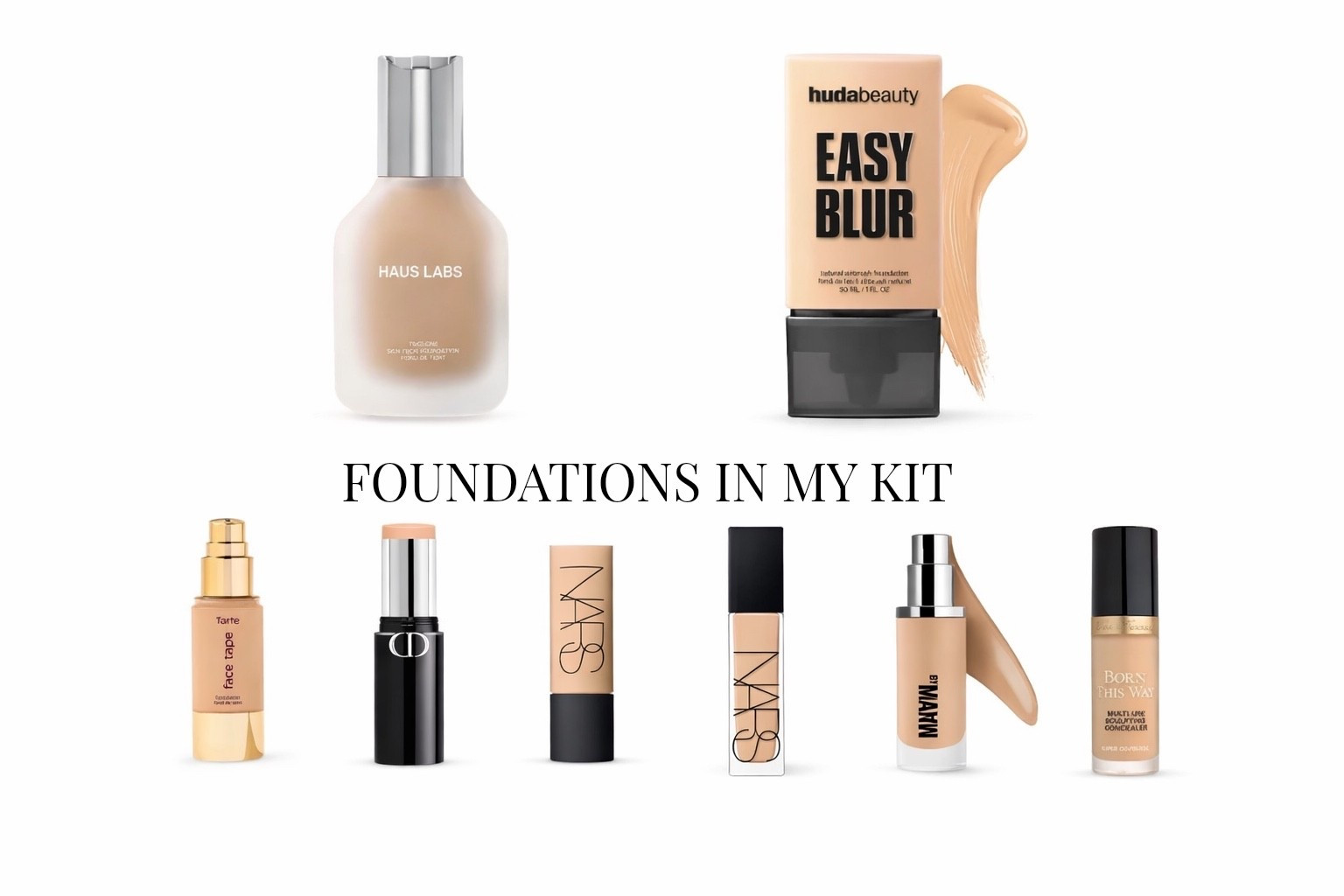 Foundations I keep in my professional kit 🤍
I always carry a mix of formulas so I can customize coverage, finish, and wear time for each client.
These are my tried-and-true favorites for bridal and camera-ready makeup.

#LTKBeauty #LTKgrwm #LTKWedding