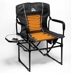Camp Toad Heated Director Style Sturdy Heated Portable Outdoor Camping Chair for Sports Watching ... | Amazon (US)