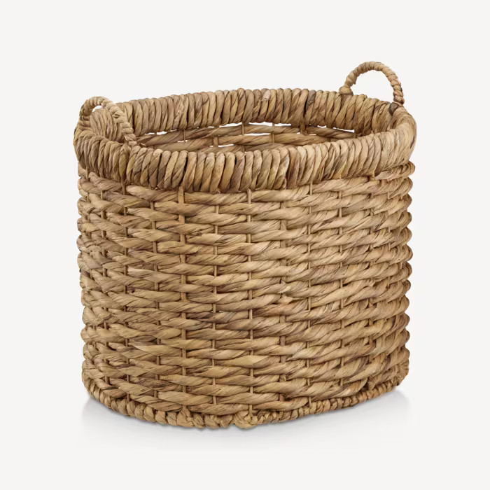 Natural Fiber Oval Storage Basket | Bouclair