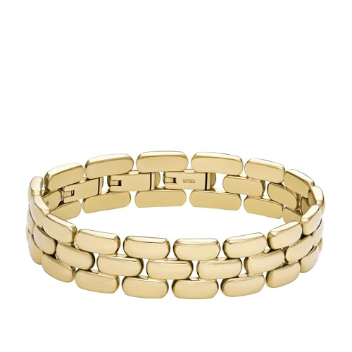 Fossil Women's Arden Watch Links Gold-Tone Stainless Steel Chain Bracelet (Model: JF04784710) | Amazon (US)