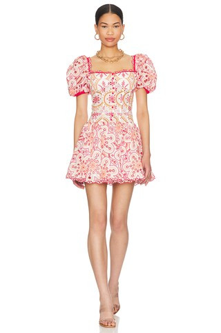 Charo Ruiz Ibiza Yara Mini Dress in Orange Fruition from Revolve.com | Revolve Clothing (Global)