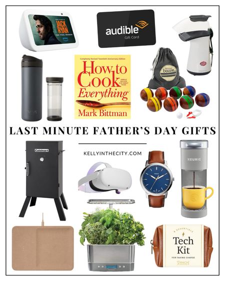 Father’s Day is on SUNDAY. Not to brag, but Mitch and my dad are the best. I want them to feel loved and appreciated every day, but especially on Father’s Day! Alas, my time management doesn’t always make the effort. 😉 This is why Amazon is my favorite website. Anything you want, delivered in two days? Perfect. Everything here should arrive in time for Father’s Day, but double check the delivery date because it can depend on where you live!

#LTKGiftGuide #LTKMens #LTKFindsUnder100