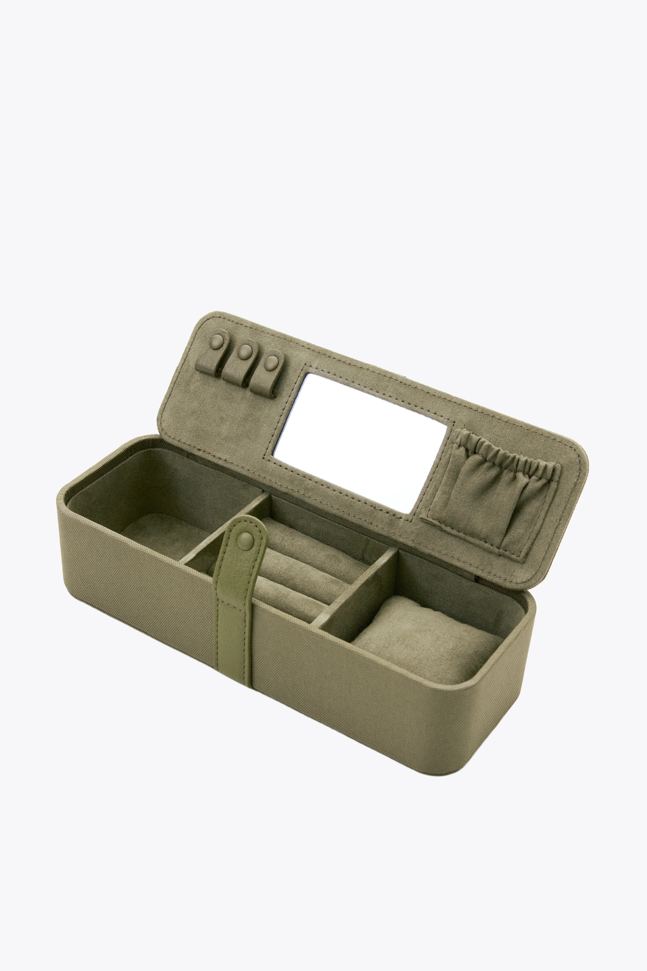The Jewelry Case 
                in Olive | BEIS