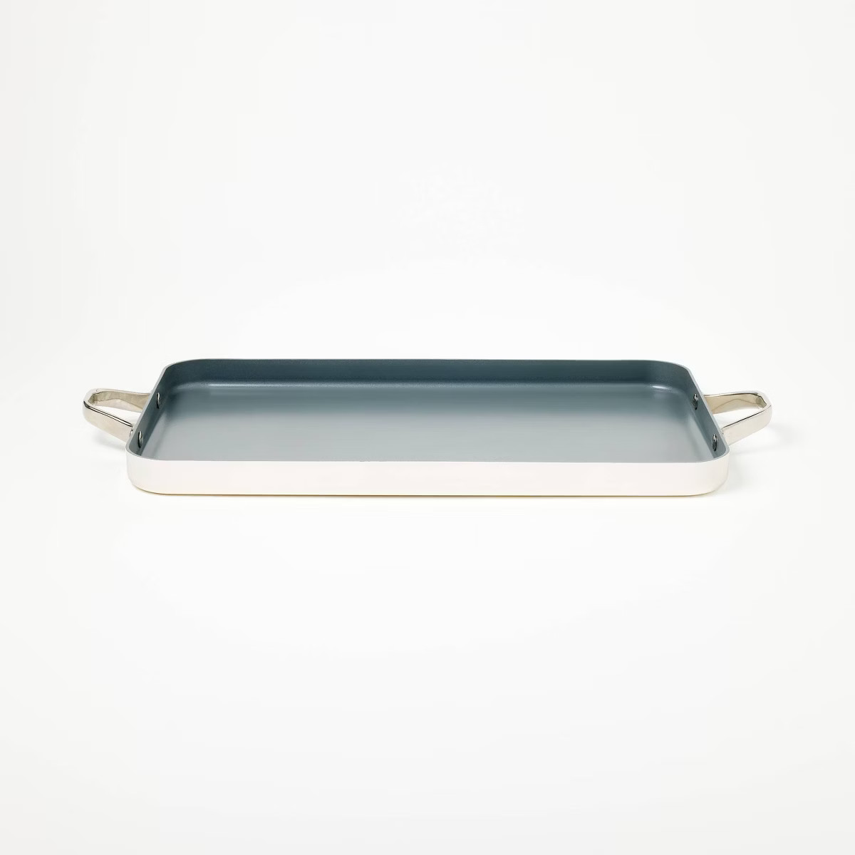 Nonstick Ceramic Coated Aluminum Double Burner Griddle - Figmint™ | Target