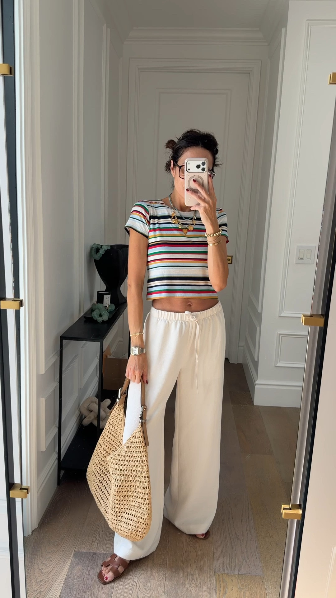 These pants have been on heavy rotation, love them! And this top is so fun for spring/summer! 

#LTKSeasonal #LTKOver40