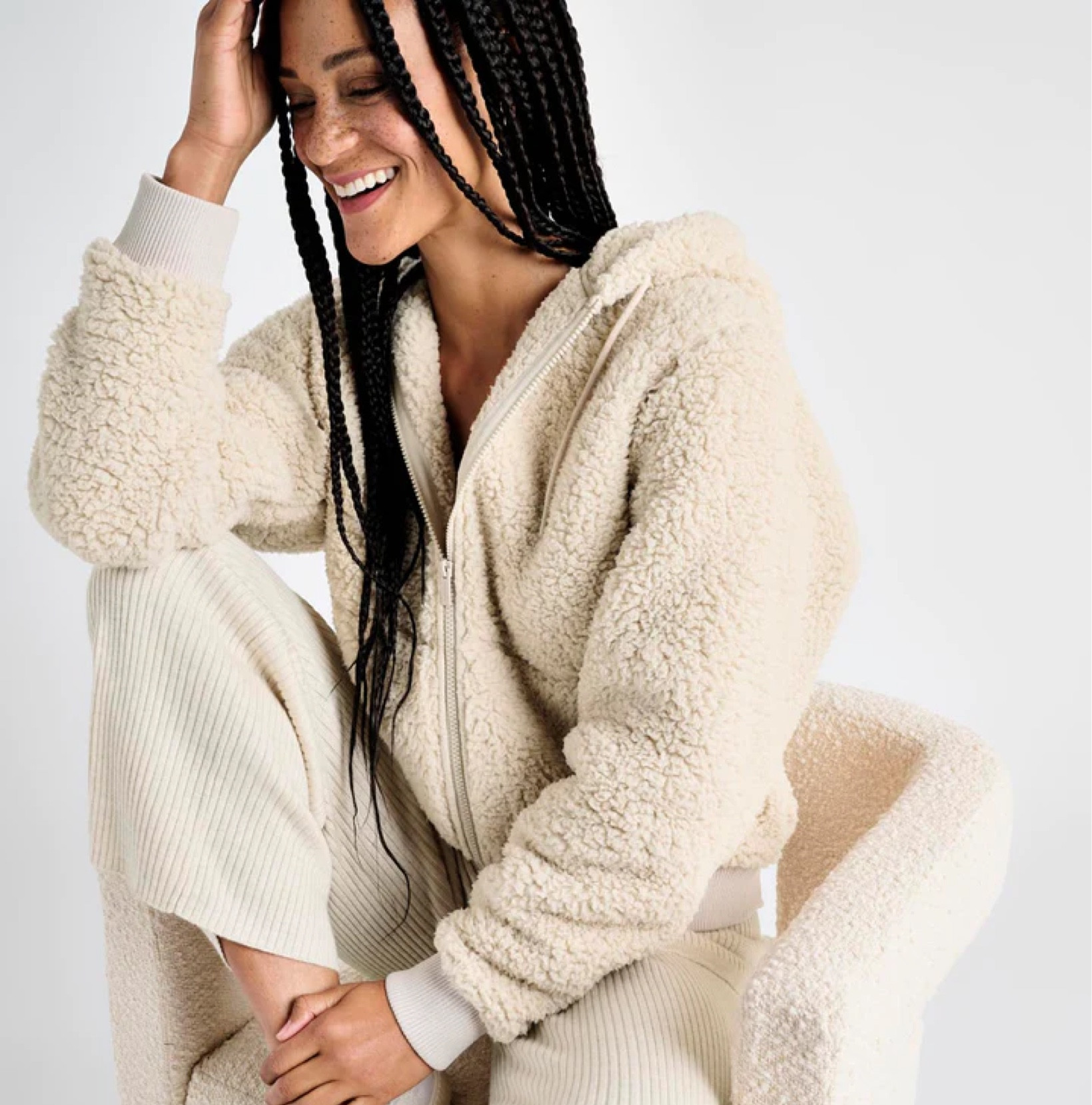 The COZIEST Splendid Teddy Bear Jacket in Stone❄️

#LTKstyletip #LTKU