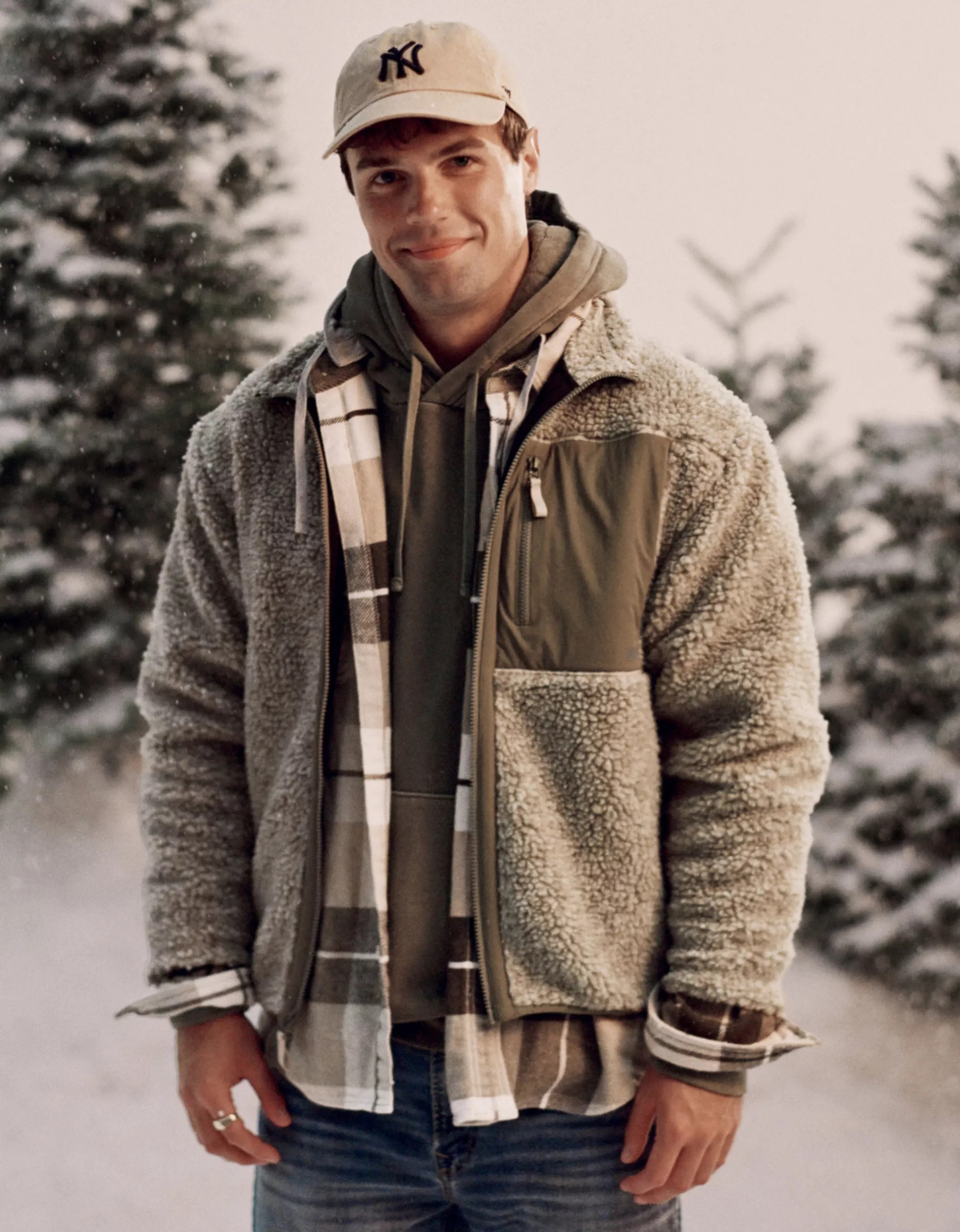 AE 24/7 Sherpa Full-Zip Jacket | American Eagle Outfitters (US & CA)