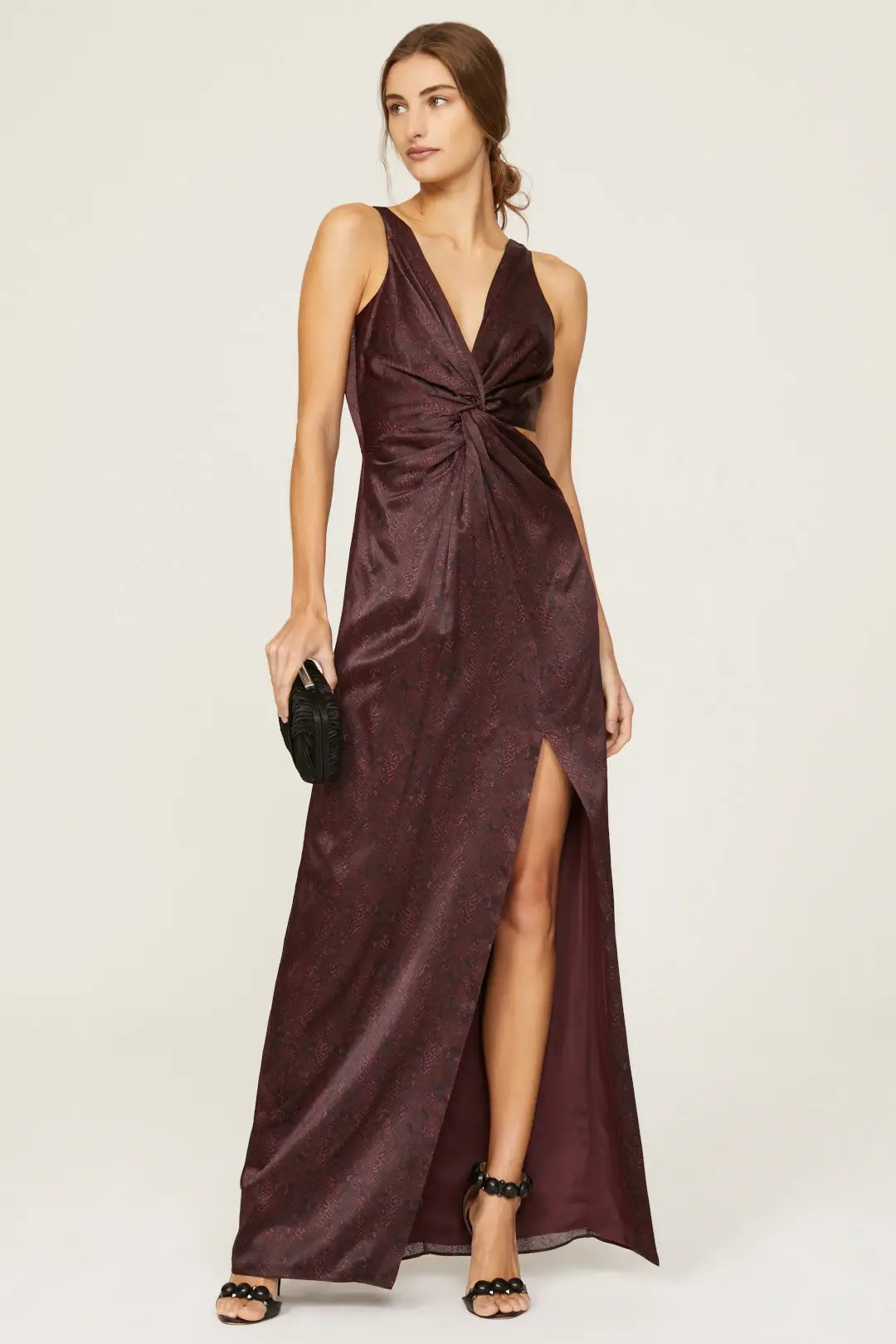 Silvina Wrap Gown | Rent the Runway