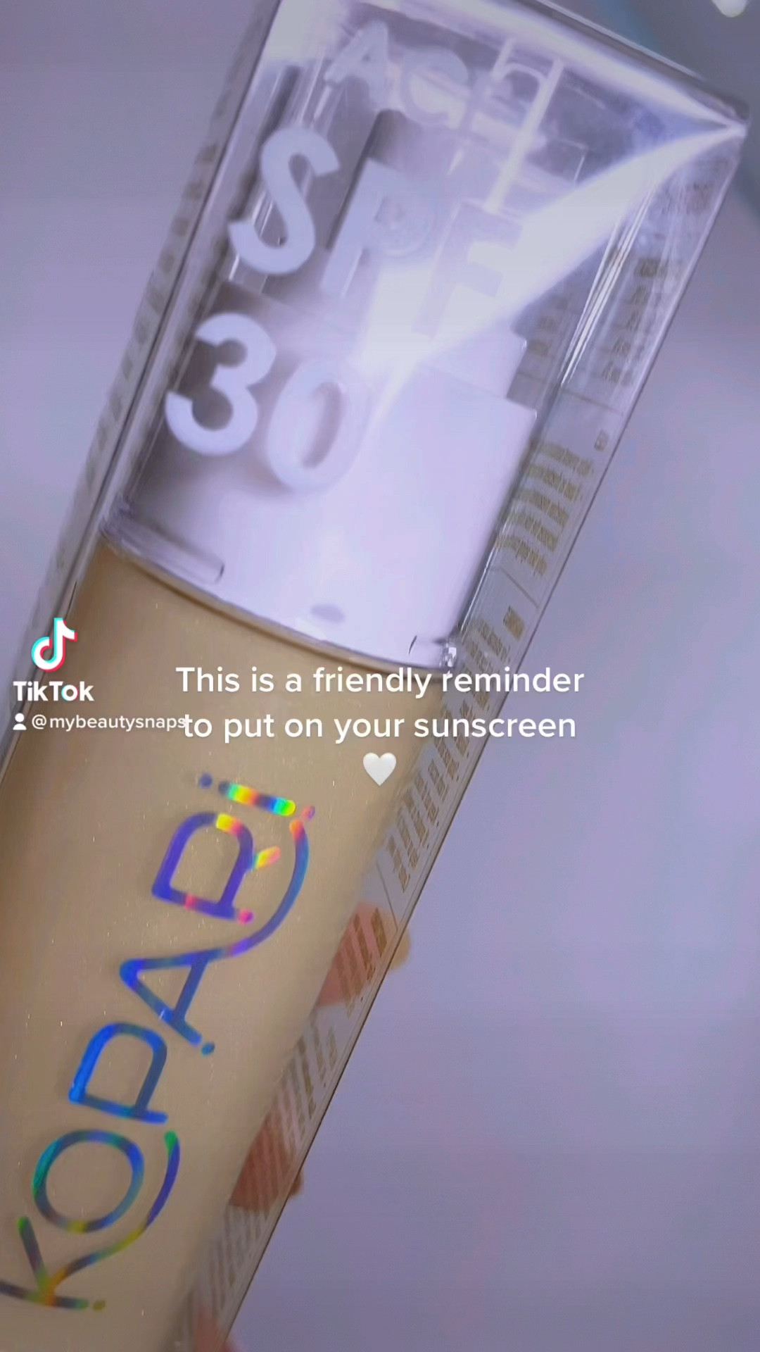 This is a friendly reminder to put on your sunscreen


Use my discount code 150FFCRISTIANE @koparibeauty ☀️

#sunscreen #spf #skincare #koparibeauty #cleanbeauty 

#LTKbeauty #LTKFind #LTKBeautySale