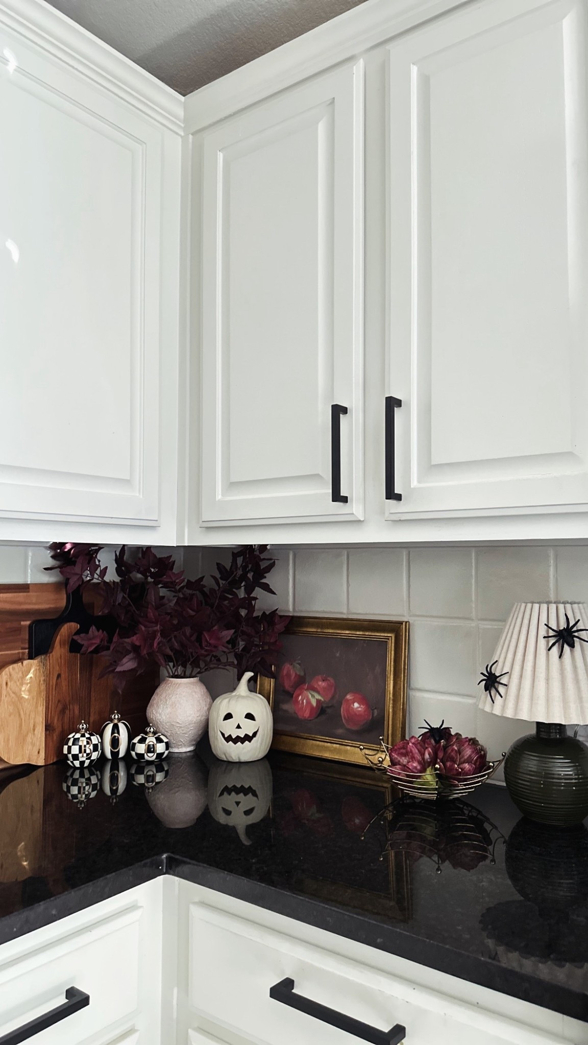 Kitchen corner decor! 🖤 Halloween kitchen decor Inspo! 

#LTKSeasonal #LTKStyleTip #LTKHome