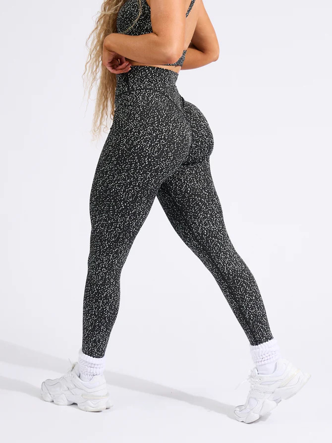 Rosa Jacquard Legging | Buffbunny