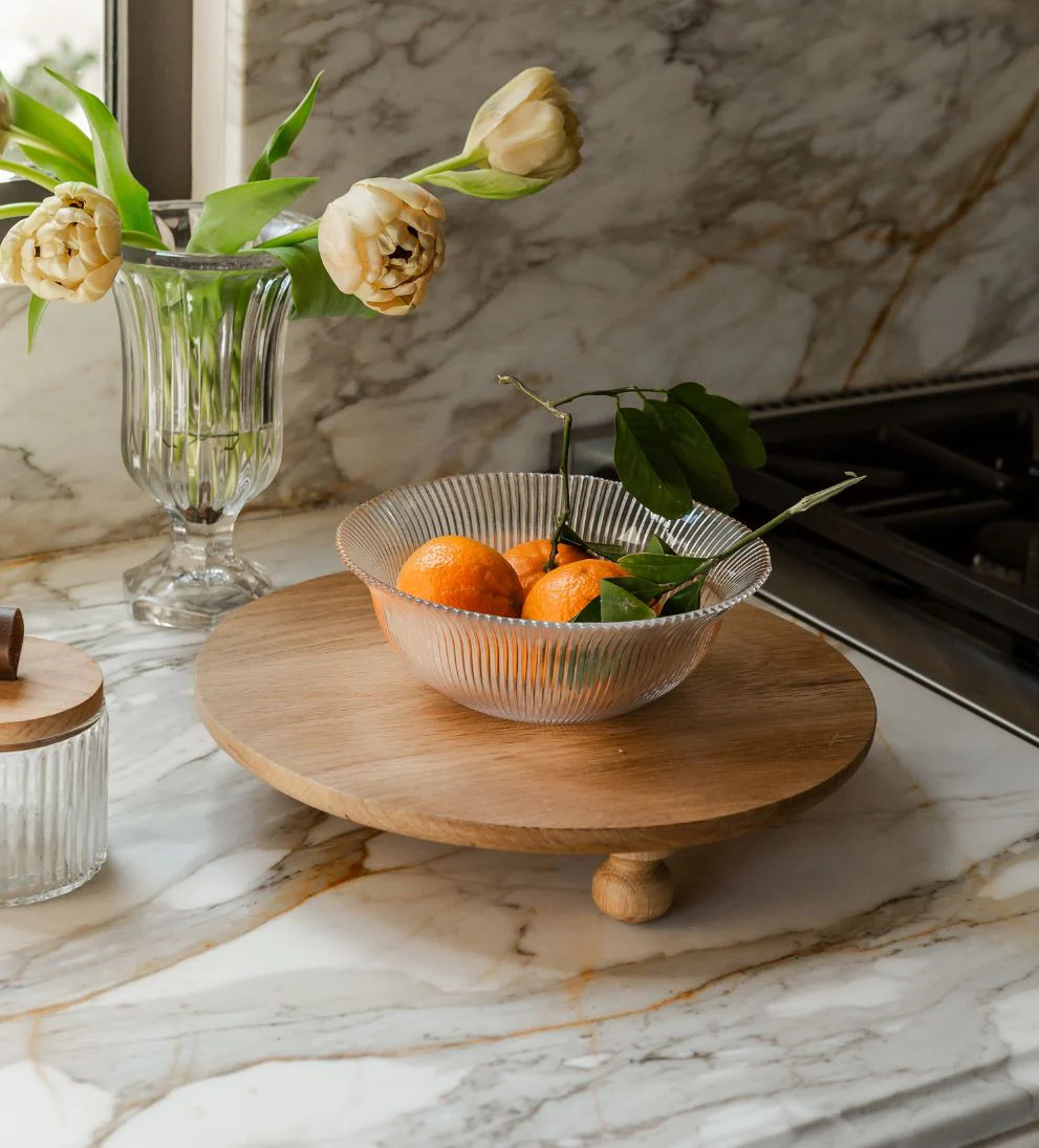 Kinsley Pedestal Tray | Le Maé