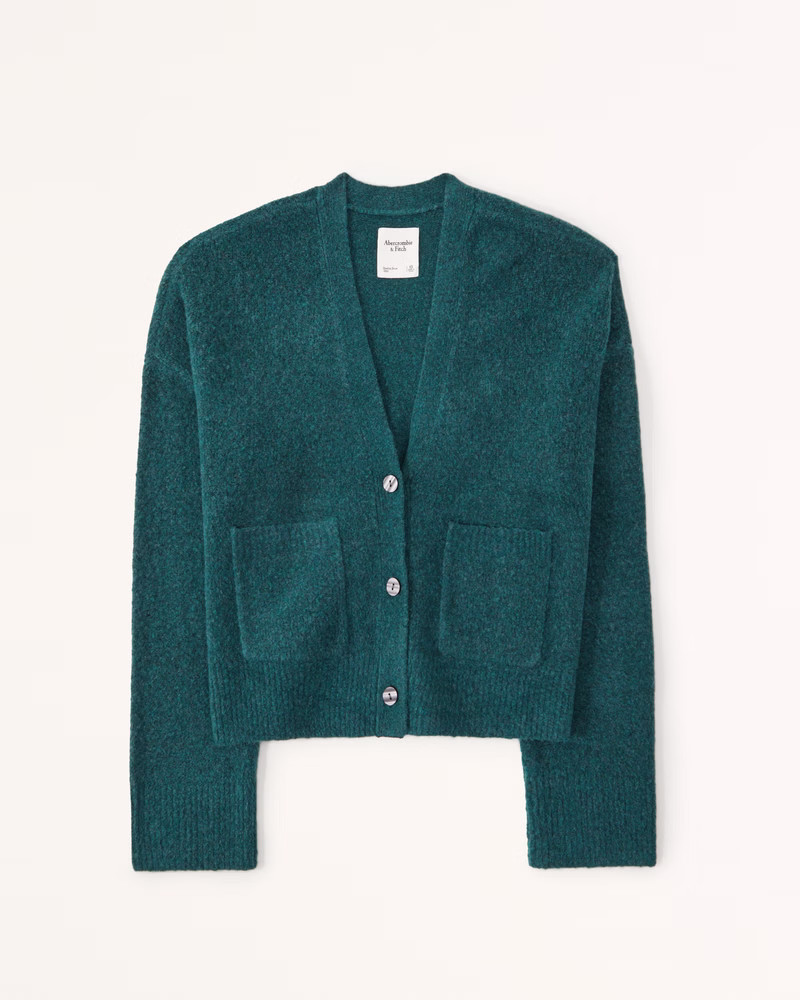 Classic Short Cardigan | Abercrombie & Fitch (US)