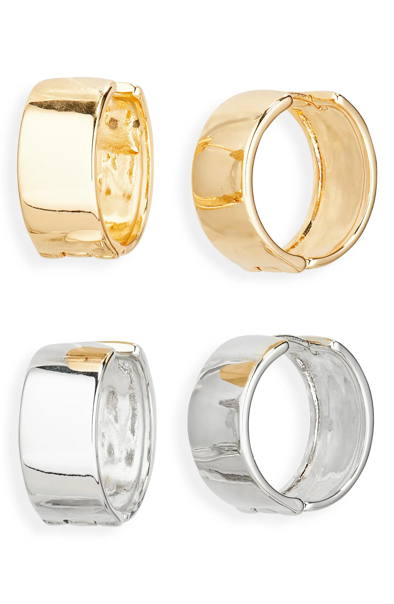 Tasha Set of 2 Chunky Hoop Earrings | Nordstromrack | Nordstrom Rack