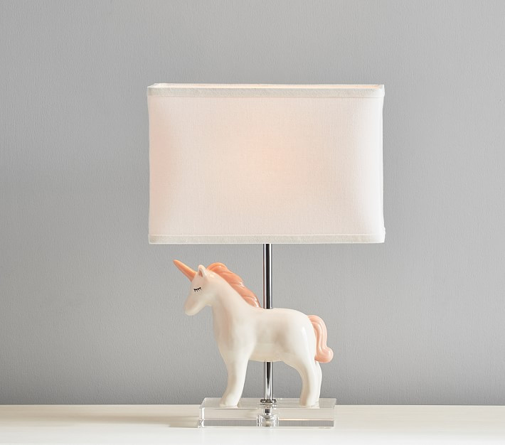 Ceramic Unicorn Table Lamp | Pottery Barn Kids | Pottery Barn Kids
