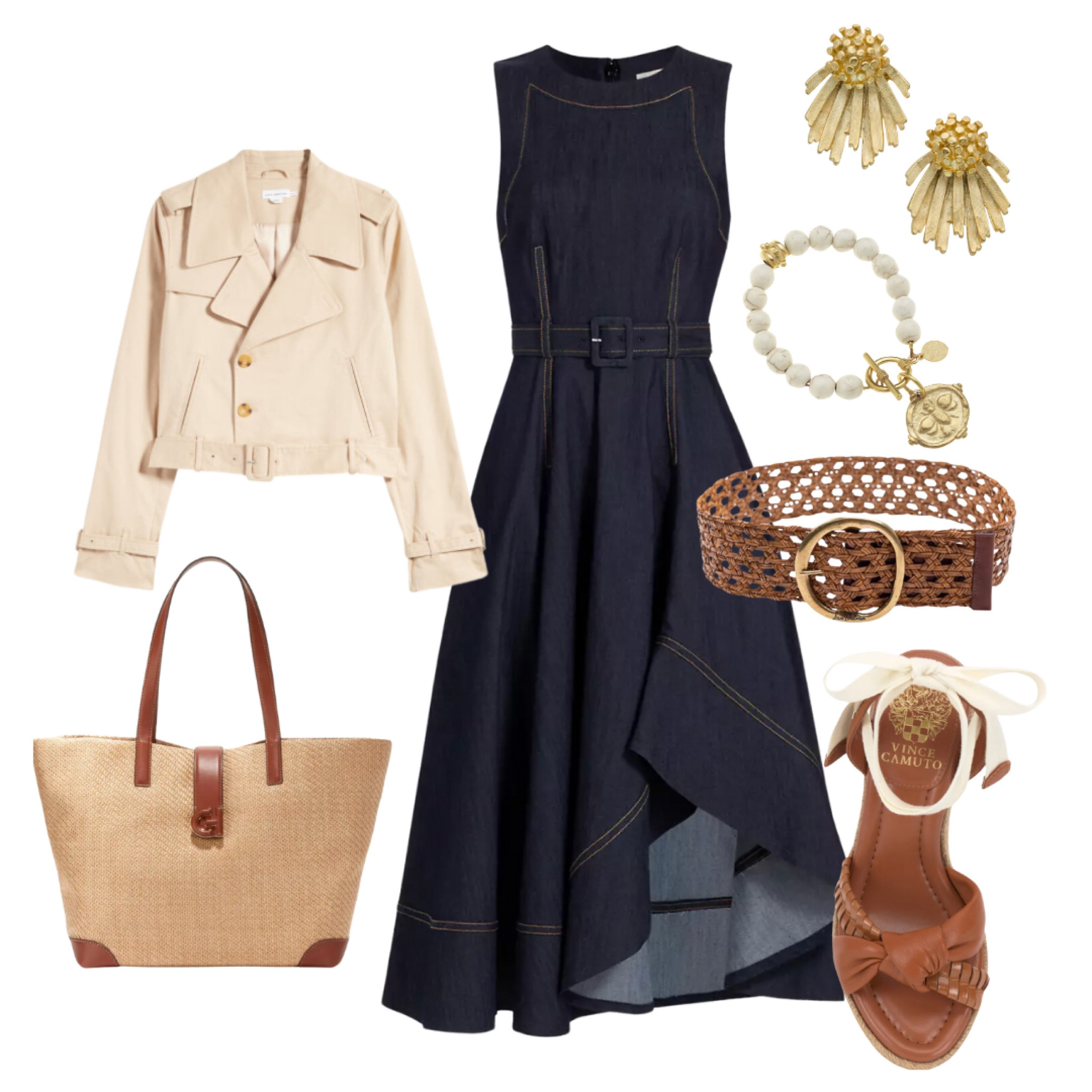 Totally in love with this dress!! So many different ways to style it. This dress will also look great in the fall with boots and a stylish cropped jacket.  For spring… this works.  Maybe for an upcoming graduation party'

#LTKover40 #LTKstyletip #LTKparties