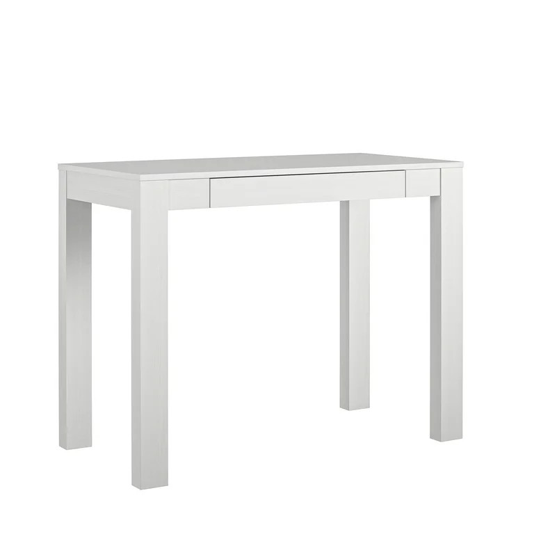 Mainstays Parsons Desk, White Laminated MDF | Walmart (US)