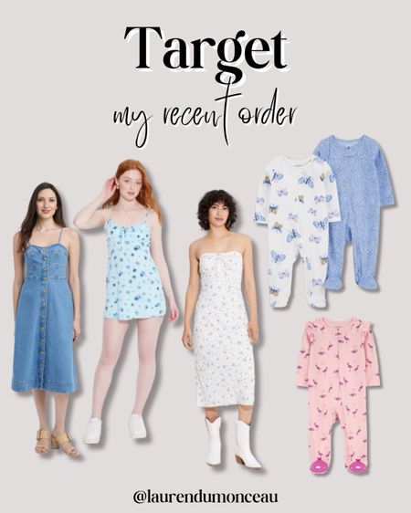 Target Spring Outfits on sale! 

Denim dress, floral dress, wild fable dress, blue dress, white dress, spring dress, summer dress, Mother’s Day outfit, baby girl outfit, Carter’s, Target, mommy and me, baby onesie, mother and daughter 



#LTKstyletip #LTKbaby