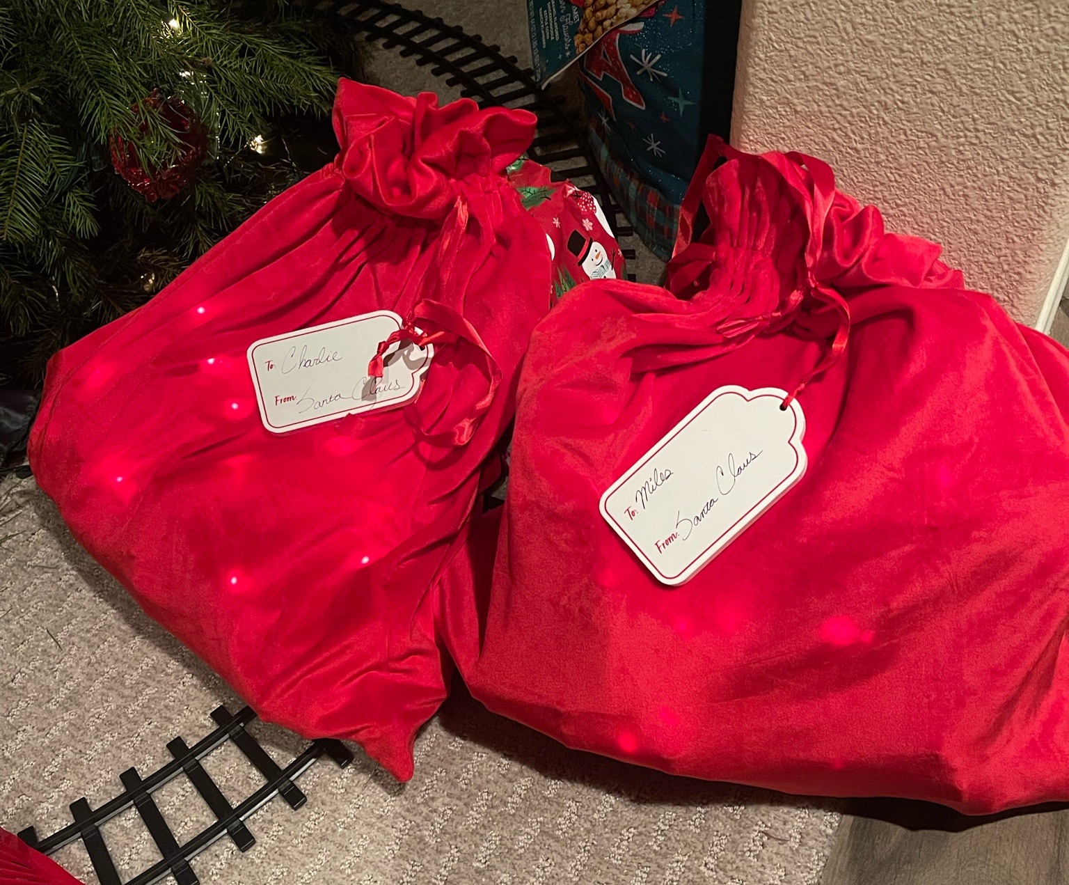 These Santa sacks were an absolute hit! 

#LTKSeasonal #LTKFind #LTKHoliday