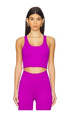 Spiritual Gangster Amor Crop Tank Top in Electric Amethyst from Revolve.com | Revolve Clothing (Global)