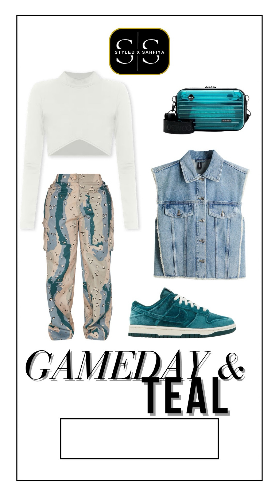 Teal Gamedays 🩱🩱🩱