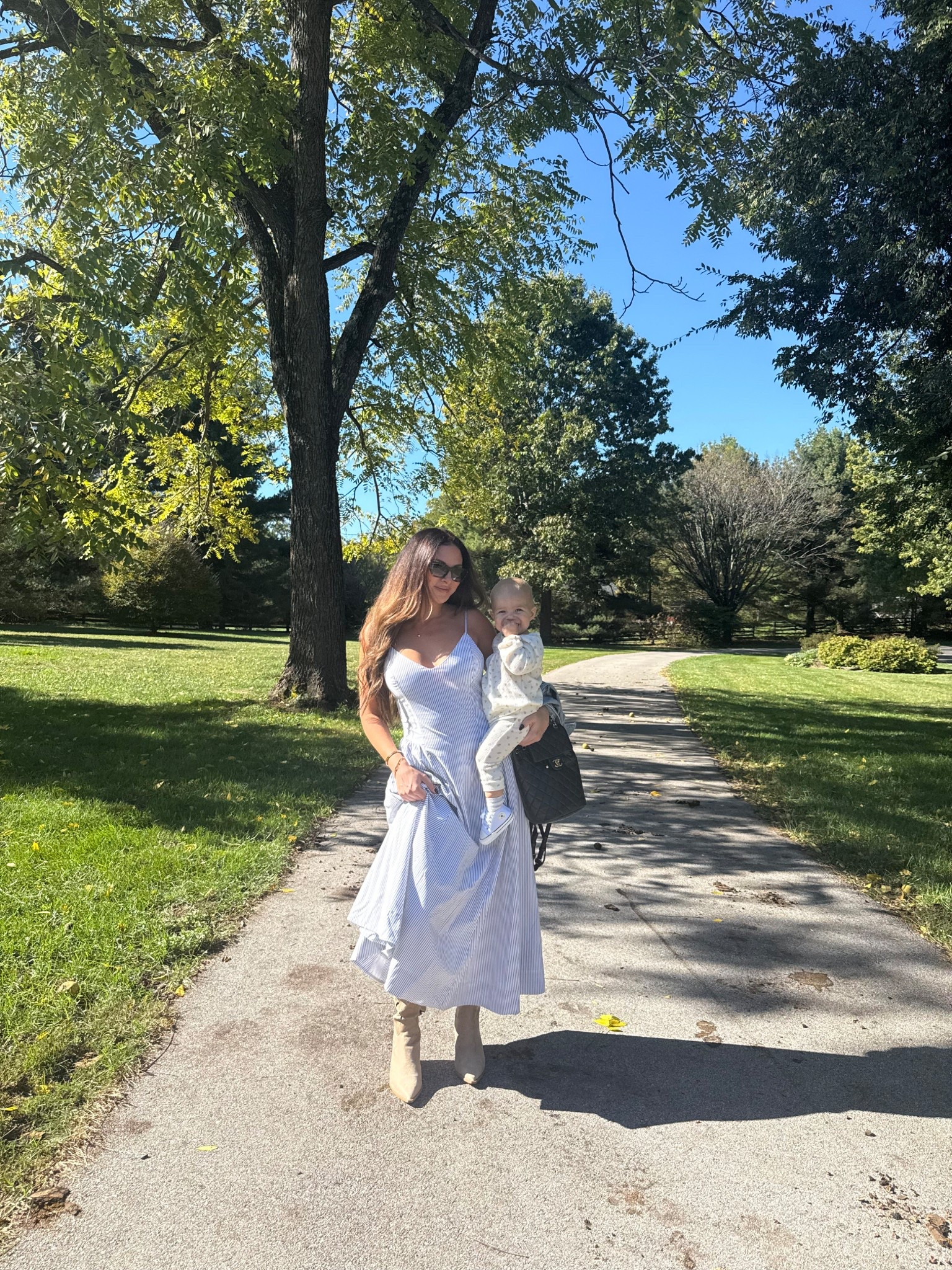 OOTD
dress - 8 
sweater - s 
Denim shirt - M
Boots TTS

#LTKFindsUnder50 #LTKFindsUnder100 #LTKSeasonal