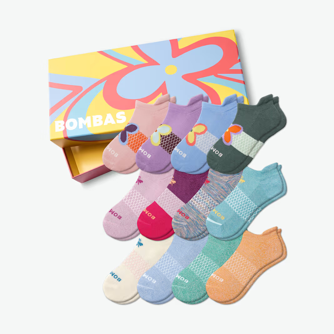 Mother's Day Ankle Sock 12-Pack Gift Box | Bombas