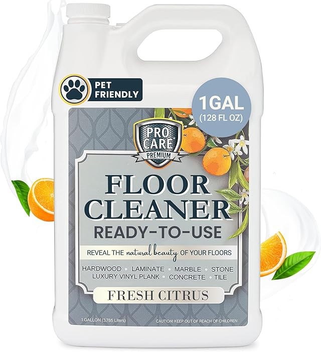 ProCare Floor Cleaner (Made in USA) | Tile, Stone, Laminate, Vinyl & Natural Wood Floor Cleaner f... | Amazon (US)