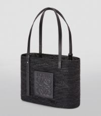 LOEWE Black/black Small Square Basket Bag | Harrods UK | Harrods