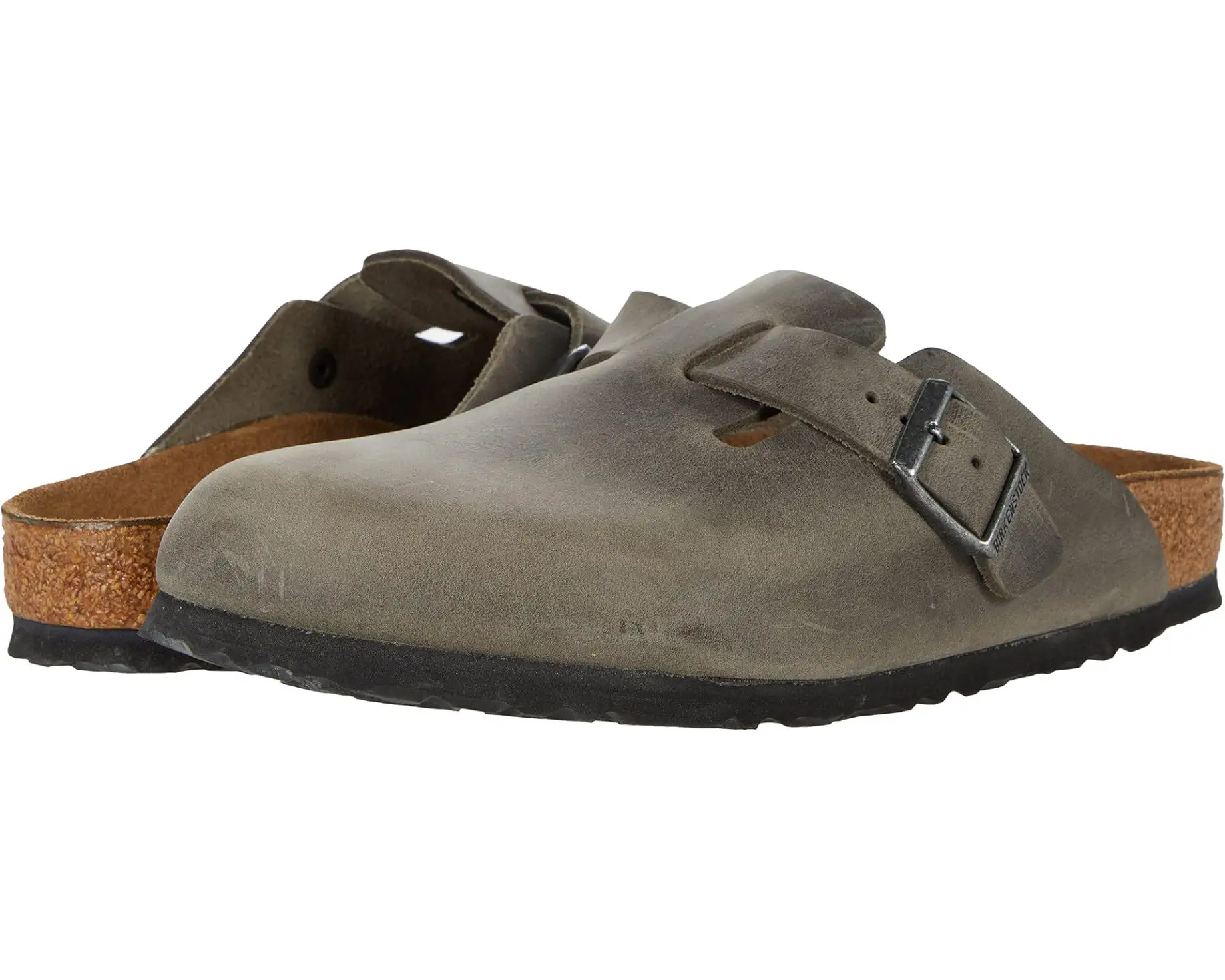 Unisex Birkenstock Boston Soft Footbed - Oiled Leather (Unisex) | Zappos