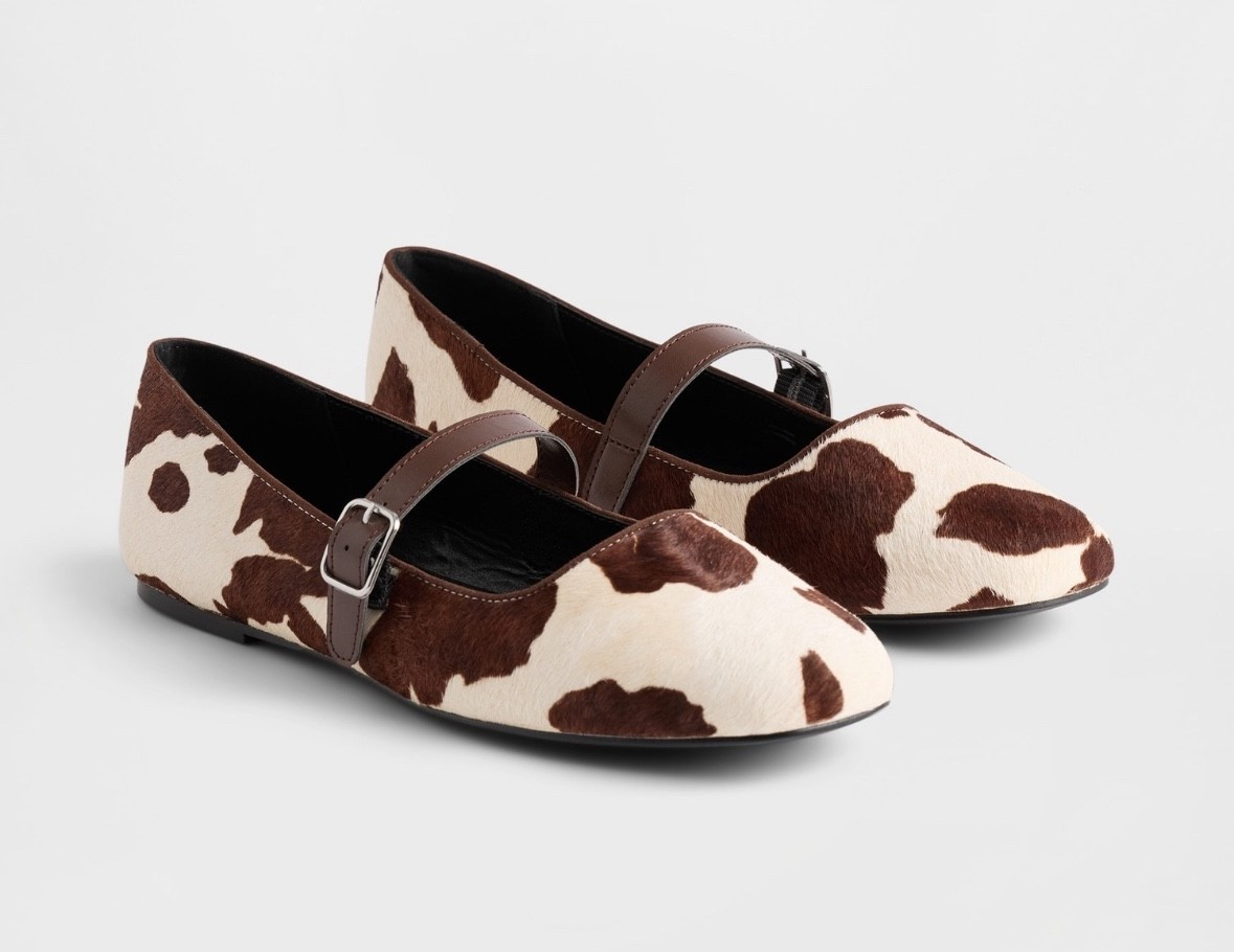 @gap Cow Print Calf Hair Ballet Flats

#LTKShoeCrush #LTKSeasonal #LTKFindsUnder100