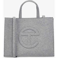 Logo-embossed medium fleece tote bag | Selfridges