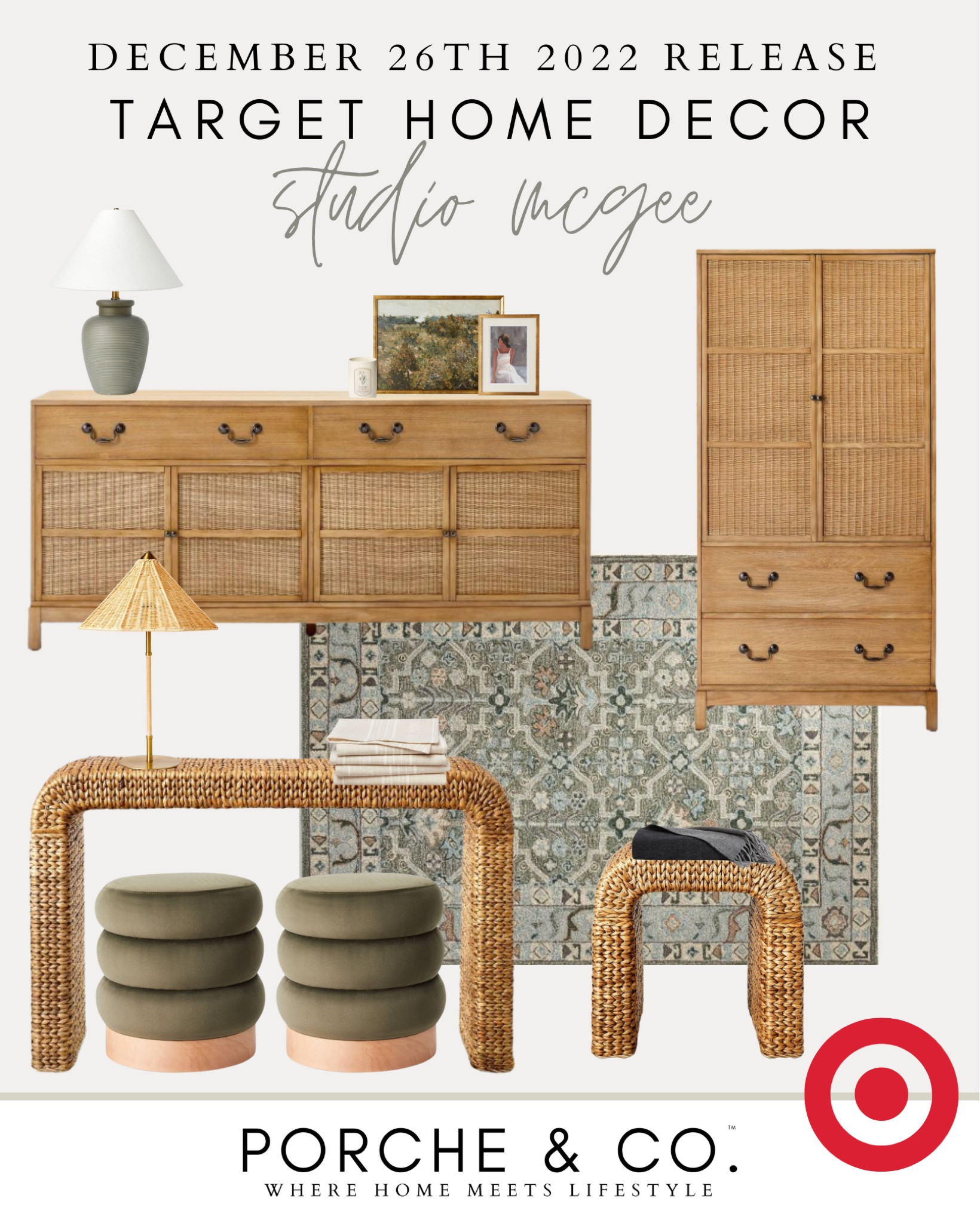 Target + Studio McGee Spring launch- December 26th full of new transitional decor pieces at affordable prices 🏡 #target #studiomcgee #wardrobe #console #table #rug #lamp

#LTKsalealert #LTKhome
