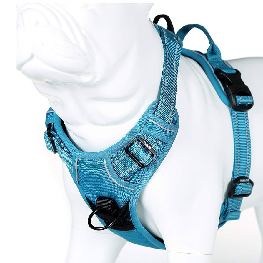 Truelove No Pull Dog Harness with Easy Control Handle and 2 Leash Attachments,Reflective Adjustab... | Amazon (US)
