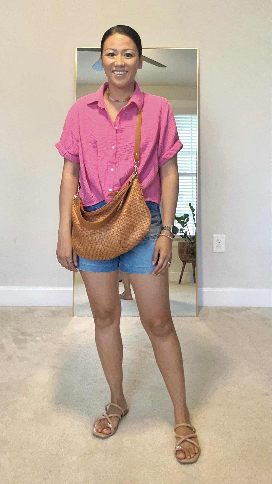 Size small top (mine is from Target; found exact one on Poshmark)
Shorts are older from Free Assembly
Sandals are older from Walmart

#LTKootd #LTKOver40 #LTKSeasonal