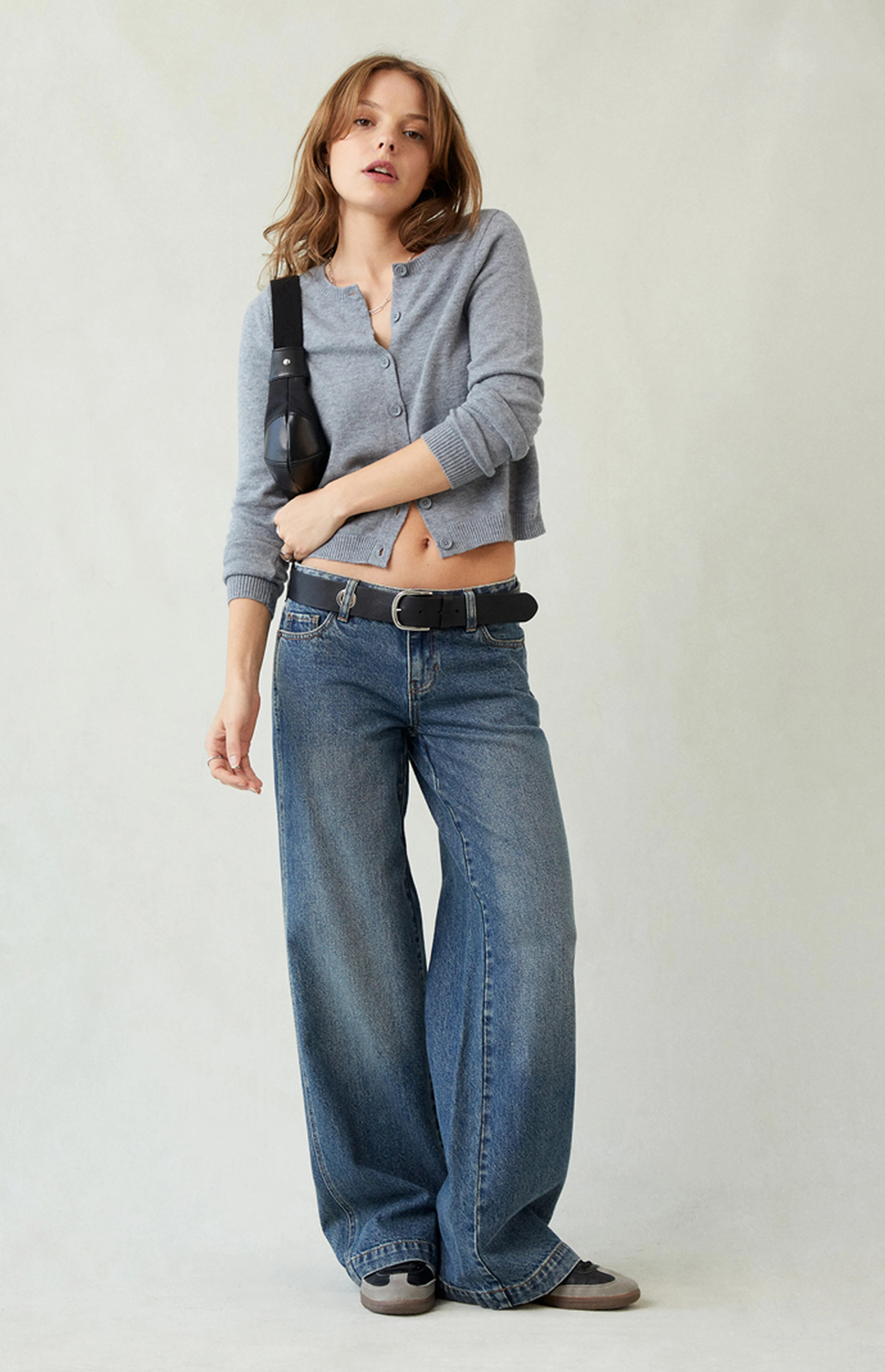 PacSun Casey Dark Tint Low Rise Baggy Jeans | PacSun