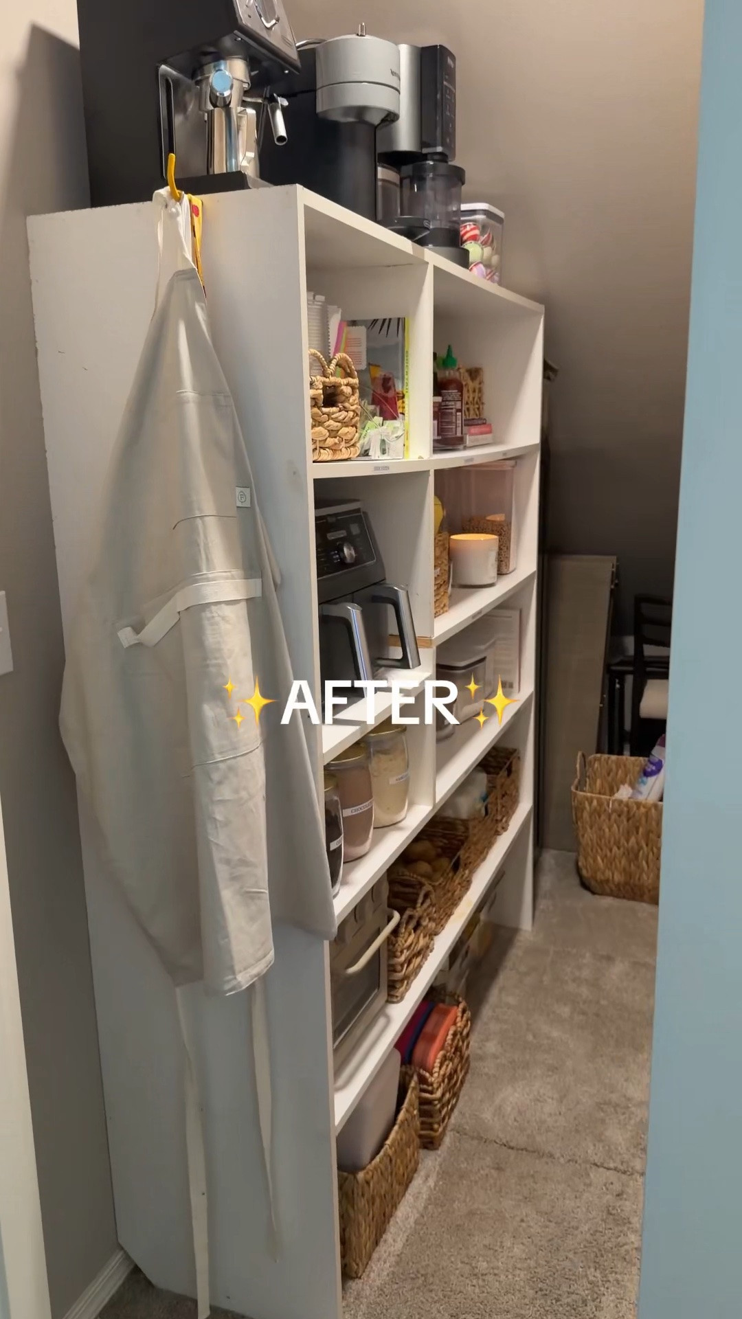 Pantry room staples. Everything I used to organize my pantry. 🤩 BEST label maker I own!!