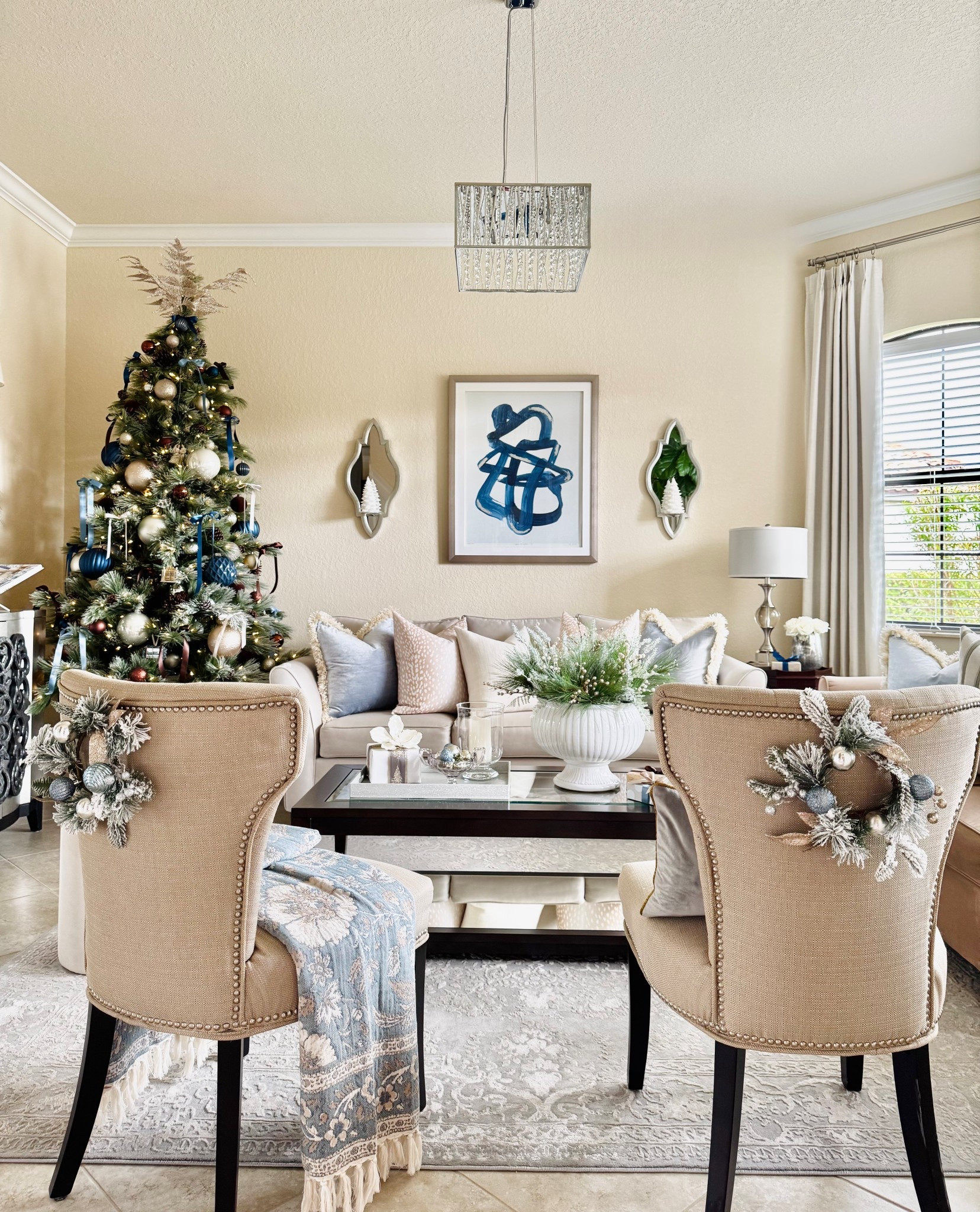 Christmas formal living room view!🌲✨

Home Decor | Christmas Decor 

#LTKHoliday #LTKSeasonal #LTKHome