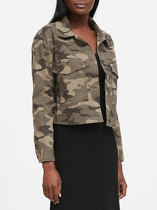 Cropped Utility Jacket | Banana Republic (US)